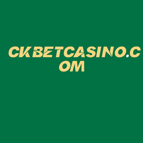 Logo da CKBETCASINO